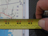 Map Norfolk Southern system map 1999 NS