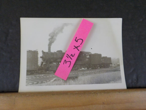 Photo Boston & Maine Locomotive #616 White River Junction Black & White 3.5X5 19