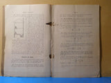 School of Railway Signaling Heat and Light First Edition 1908 Soft Cover