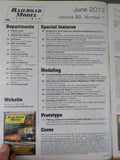 Railroad Model Craftsman Magazine 2013 June INDEX PS&N Caboose plans CPR Boundar