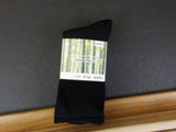 Men's bamboo socks 5 pair Size 11-14 Black