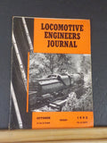 Locomotive Engineers Journal 1952 October Employee Magazine New Haven R.R.