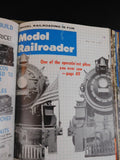 Model Railroader Magazine Complete year in MR blue binders 1961  12 issues