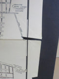 Map Wilmington Delaware 1929 November Approx 24 1/2 X 20 1/2 inches B&O PRR