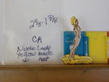 Jaycees California Nude Lady On Yellow Base Yellow hat  Female  PIN