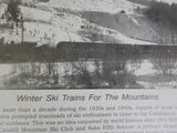Catskill Mountain Snow Trains of New York Central 1936-1947 by John M Ham sc