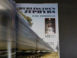 Burlington's Zephyrs by Karl Zimmermann Great Passenger Trains w dust jacket
