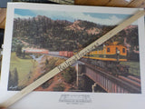 Print Great Northern Class Y-1East bound Electric  by Jim Jordan  Signed