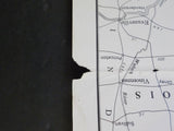 Illinois Terminal Railroad Lot Serving the Heart of the Nation map/prints