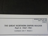 Great Northern Goat Reference Sheet #190 June 1992 Empire Builder Part 2 1947-51