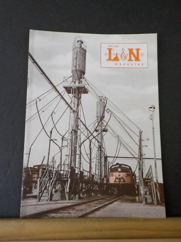 Louisville & Nashville Employee Magazine L&N 1957 May From chemicals to the long