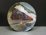 Plate Classic American Trains Homeward Bound by J.B. Deneen  p0003