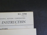 EMD Maintenance Instructions MI 3706 Rev A DC auxiliary generators and exciters