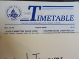 Timetable Vol XLVII #8 August 2000 Slide Exhibition quick look Wild Wonderful WV