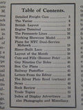 Model Railroader Magazine 1941 January NYC Mohawk plans Detailed freight cars