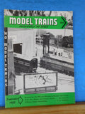 Model Trains 1952 September Coaling Tower Shorty Gas Electric Car Narrow Gauge
