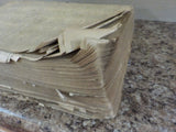 Official Railway Guide 1923 January   VERY FRAGILE NO COVERS
