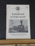 Railroad Enthusiast 1947 November December FINAL ISSUE Ontario Northland
