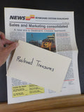 Seaboard System Railroad News 1985 September Sales And Marketing Consolidated