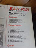 Railfan & Railroad Magazine Complete Year 1985 Complete Year 6 issues