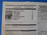 C&O History 2002 July Aug Chesapeake and Ohio Historical Magazine Bridge signs