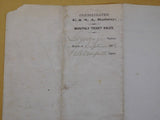 Consolidated European & North American Railway Co. 1873 Monthly Statement