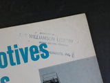 Railway Locomotives and Cars 1968 February  Railway ACL SP DIesel shop