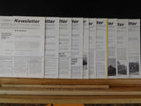Boston and Maine Historical Society Newsletter 1984 11 issues