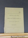 Norfolk and Western Railway Annual Report 24th for the year end December 31 1919