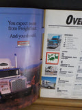 Overdrive 1992 October Magazine for the American Trucker Freightliners High Rise