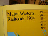 Encyclopedia of North American Railroads By Aaron E Klein DJ 1985