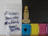 Jaycees Missouri Delegate Michelob Beer Bottle Red Banner