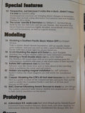 Railroad Model Craftsman Magazine 1995 March SP Black widow GP9 CPR Boxcar model