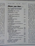 Railway Modeller 1962 October V13 #144 Painting the background BOOKLET included
