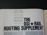 DSI Rail Routing Supplement 1984 September October Official Guide