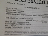 B&M Bulletin Vol 10 #3  Spring 1981 Boston & Maine RR Historical Society