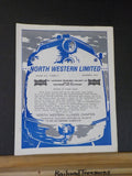 Northwestern Limited Vol 12 #6 September 1980 North Western Illinois Railway His
