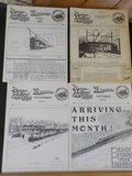 Bergen-Rockland Chapter NRHS The Newsletter Lot of 8:1978-1981 various issues