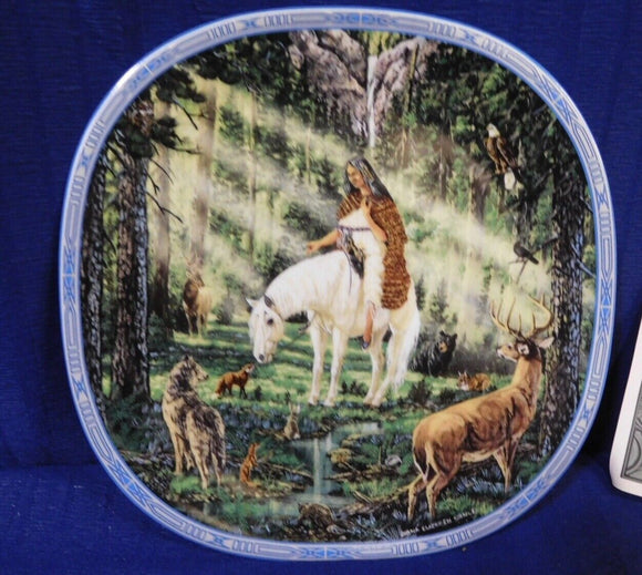 Plate Visions of the Sacred Council of the Animals by Diana Stanley p0072