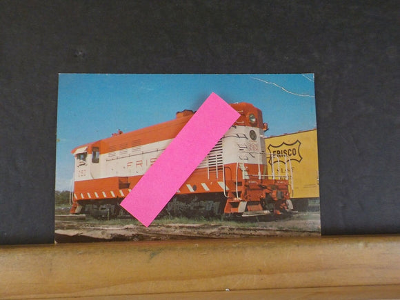 Postcard Frisco Locomotive #280  5.5 X 3.50  Notice corner damage