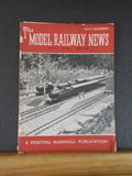Model Railway News 1951 April Covers loose Great Western Coach drawings