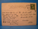 Postcard Midlake Station Ogden Lucin CutOff Great Salt Lake Utah Postmarked 1910