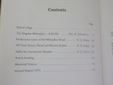R&LHS Bulletin Railroad History #136 1977 Spring Singular Milwaukee