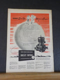 Model Craftsman RMC 1946 August 3 dome cars B&O Pump house Penn E-6 Loco