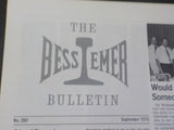 Bessemer Bulletin #280 September 1975 Rail travel provolege card Employee news
