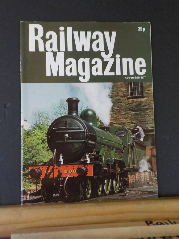 Railway Magazine 1977 November Liverpool's Edge Hill Transfer Shed Transfers