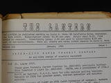 Lantern Conducted, The by David G. Pond 1963-1964 Lantern Magazine plus