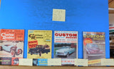Custom Rodder 1957 May July / Nov 1958 / Feb 1959  Lot of 4