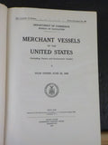 House Documents Vol 78 No 390 60th List of Merchant Vessels 1928 Hard Cover