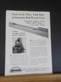 Model Craftsman RMC 1935 July August 6 wheel switcher Omachine Metal turning woo
